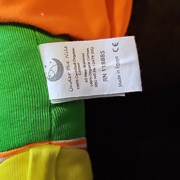 UNDER THE NILE organic Supermen Roxie Scrappy Cat  nwt - Picture 7 of 11